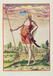 Young Woman from a Neighbouring Tribe to the Picts, from 